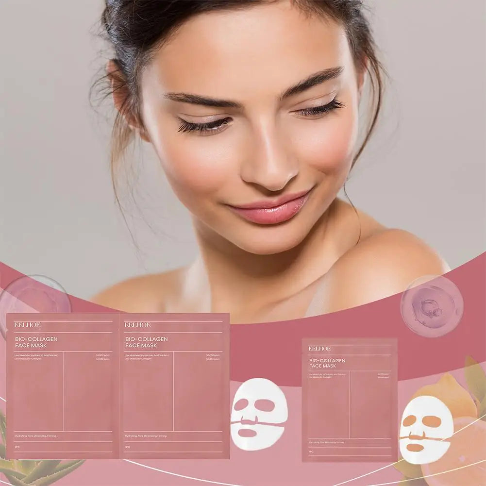 GlowVeil mask applied on face overnight